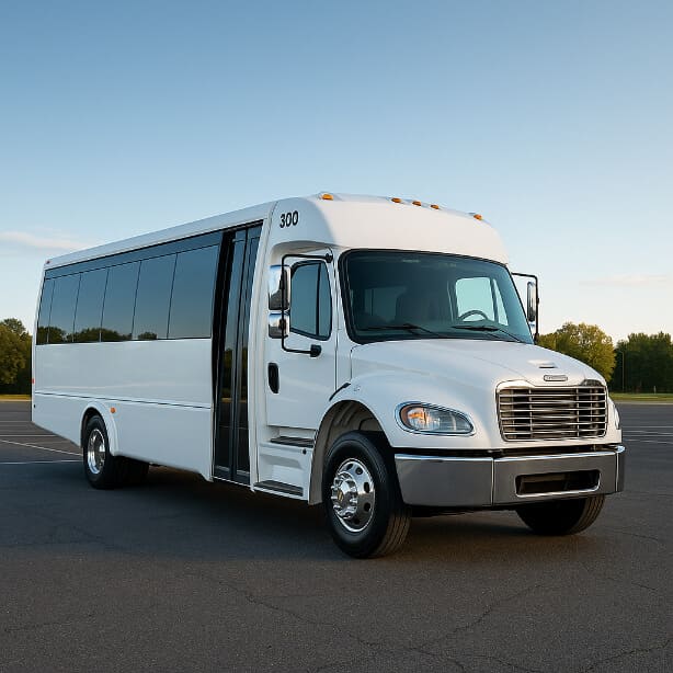 Round Rock Shuttle Bus Rentals 25 Passenger Shuttle Bus