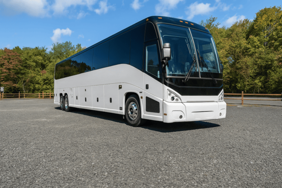 Round Rock Shuttle Bus Rentals 56 Passenger Shuttle Bus