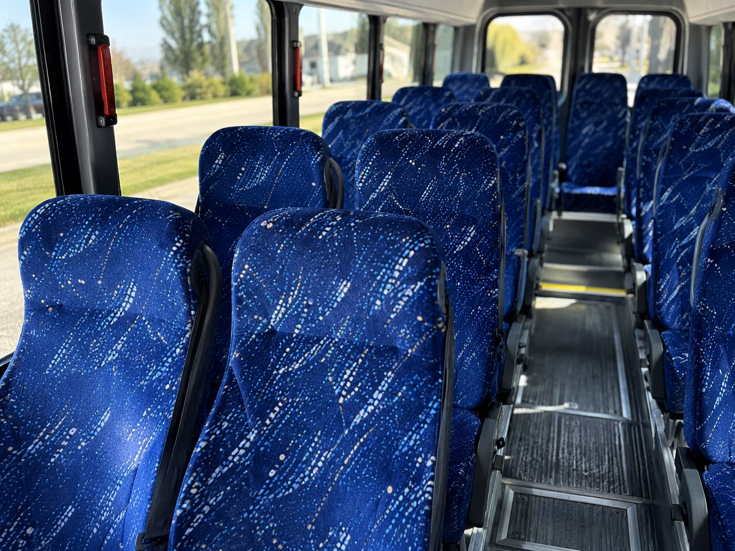 round rock military base transfer and troop movement buses